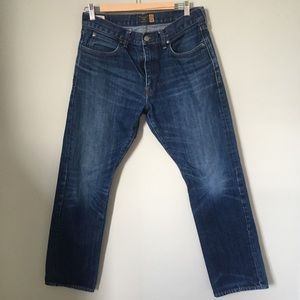 J Crew 770 Straight Fit Kaihara Jeans 32x30